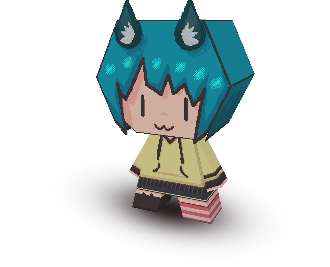 lala, my persona and website mascot